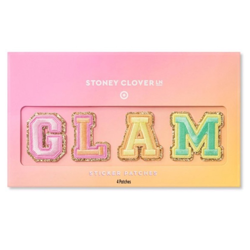 NWT Stoney Clover x Target patch set “GLAM”